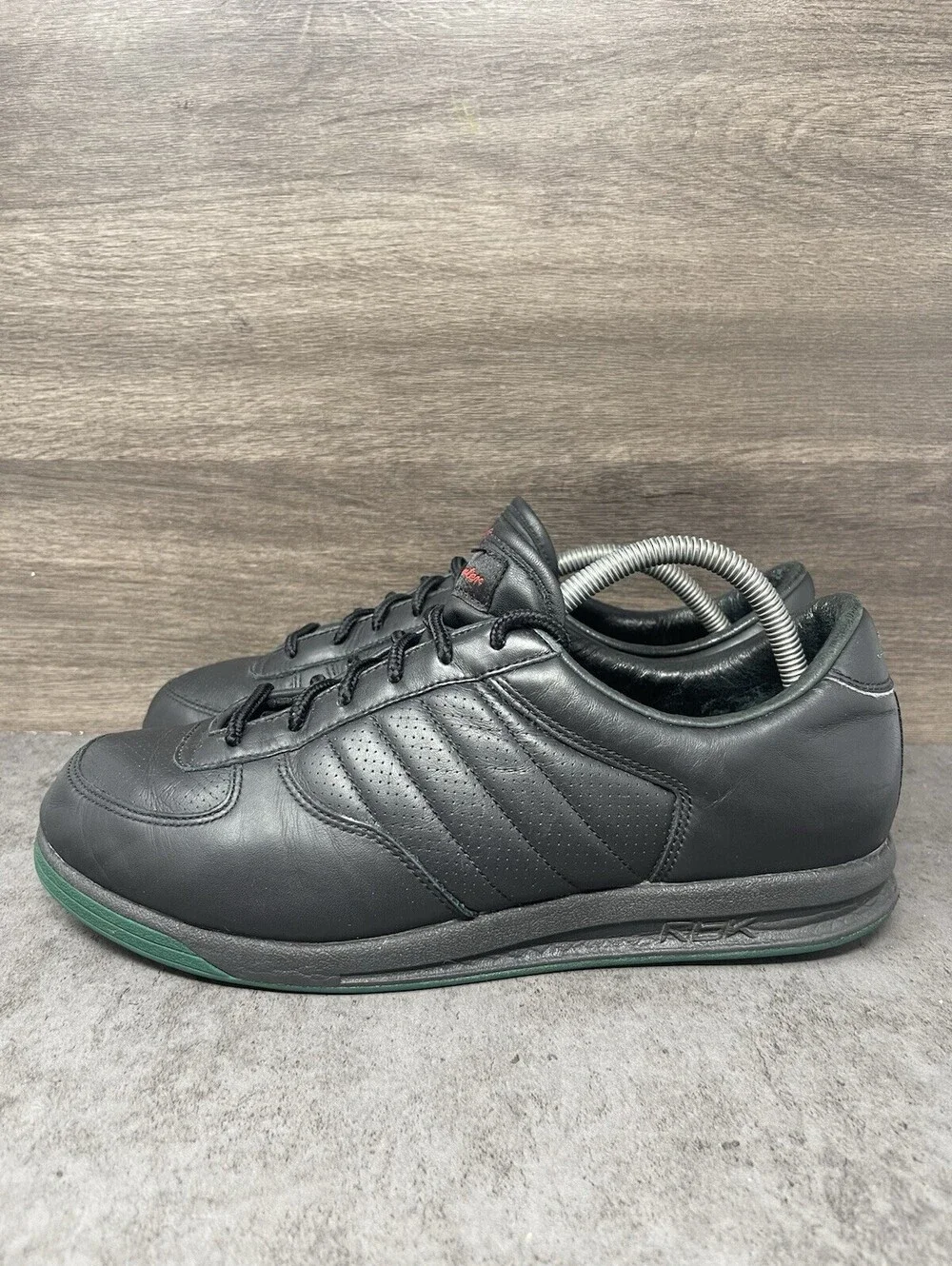 Reebok S Carter Classic Low Jay Z Black Green Size 9.5 Mens Leather 10-101566
